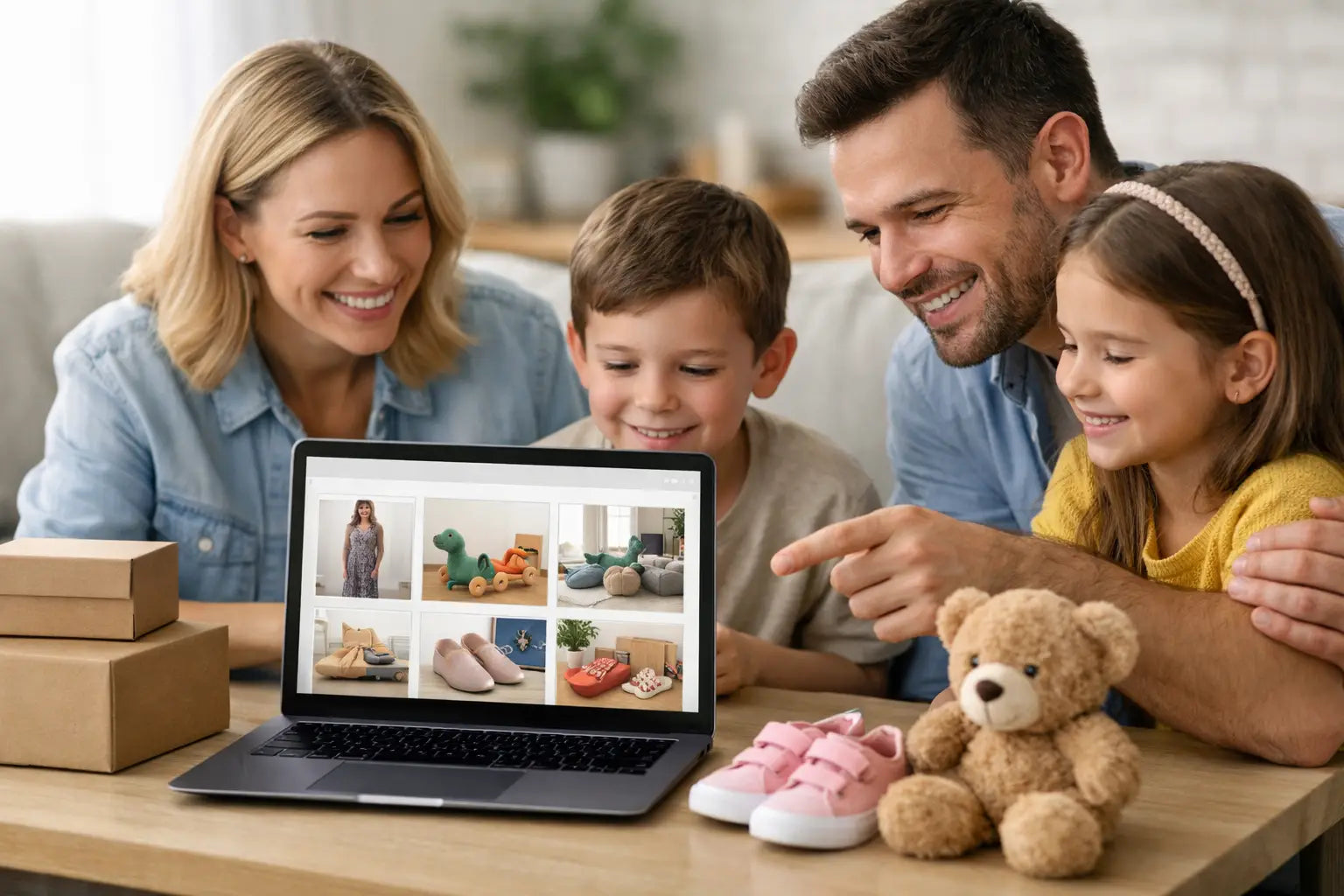 Curated Online Shopping for Families Works