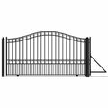 12x6 ft Steel Sliding Driveway Gate