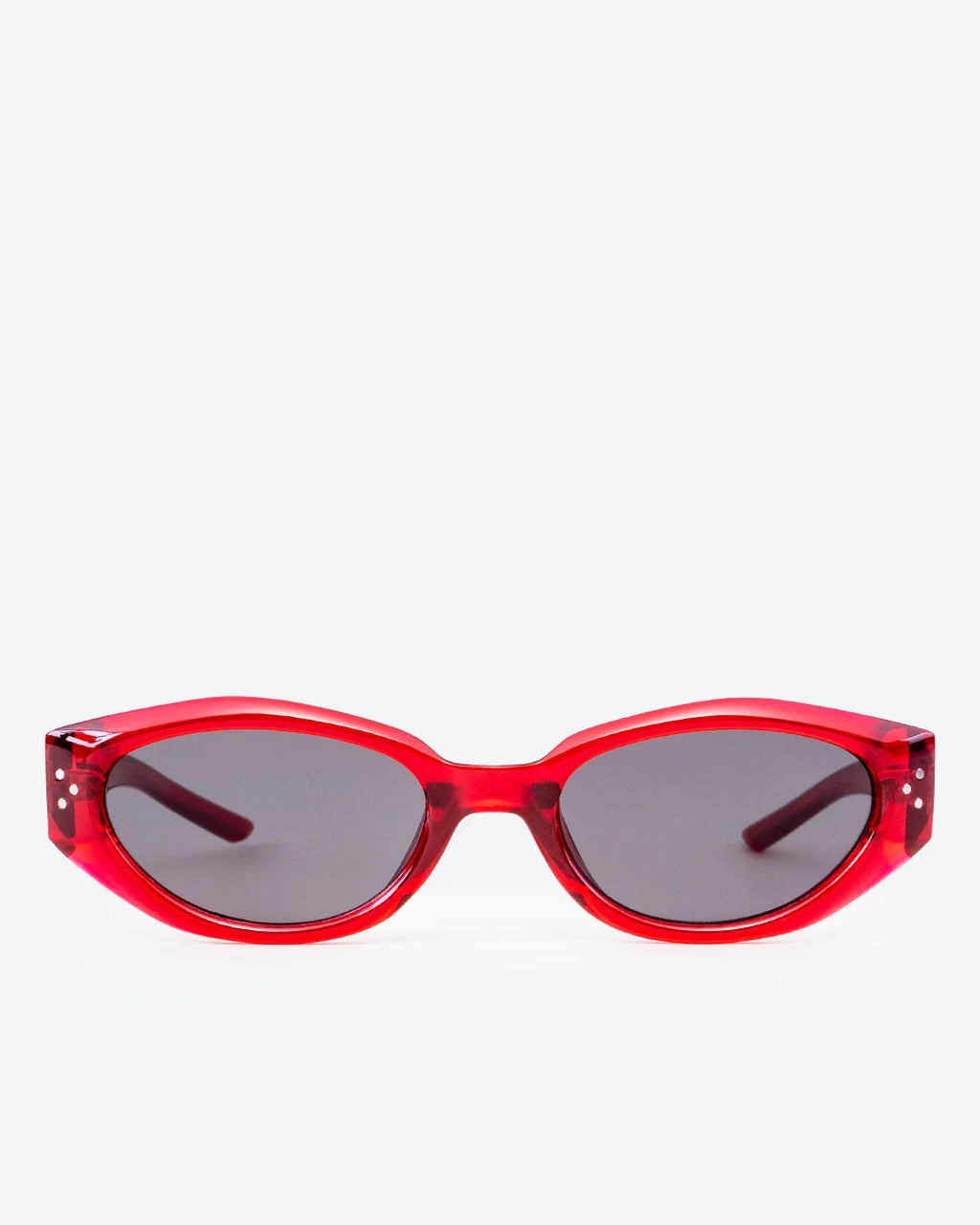 VEGA - Black Lenses, Translucent Red Frame