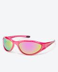 STELLA - Ruby Mirrored Lenses, Red Frame