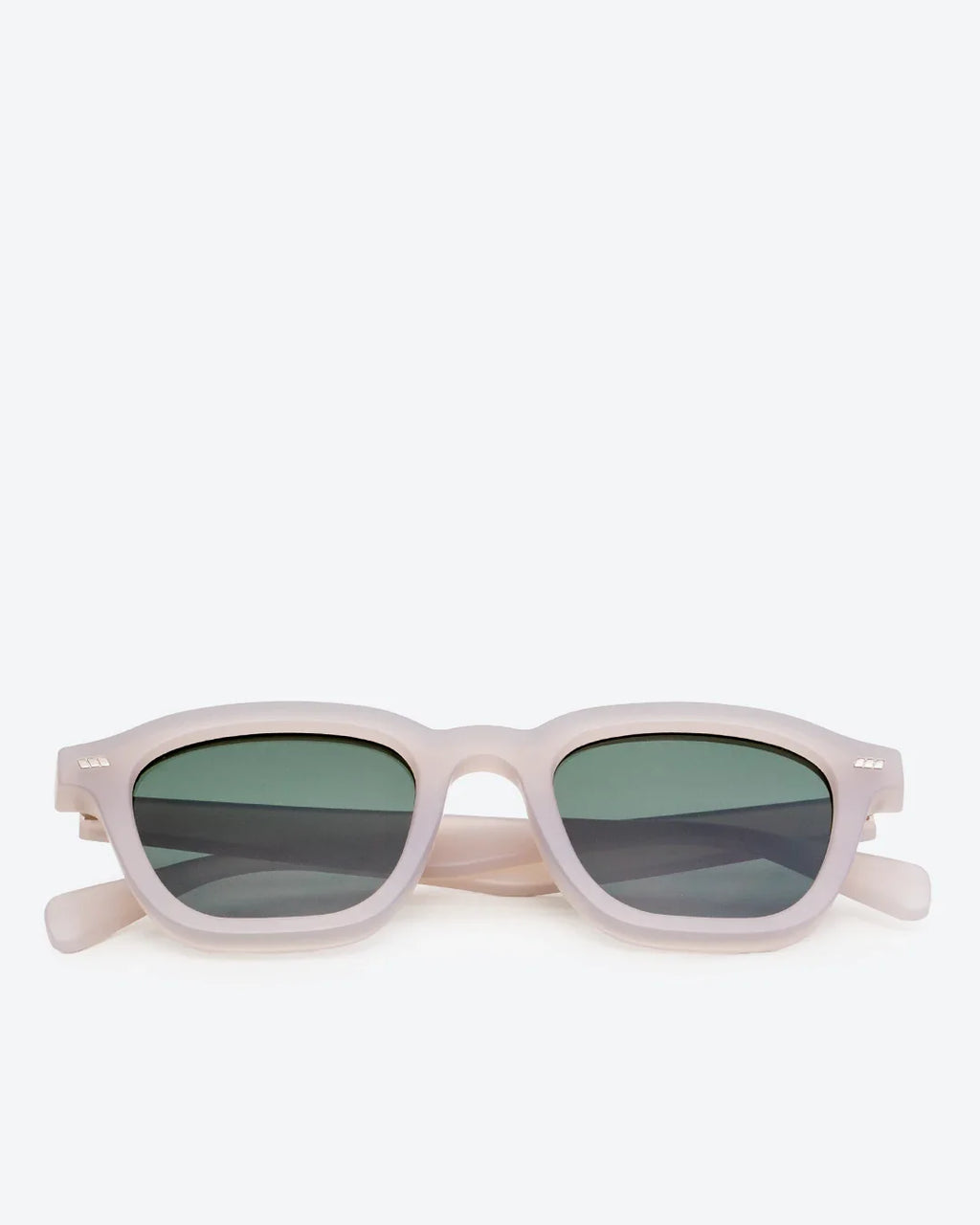 RYDER - Green Lenses, Translucent Gray Frame