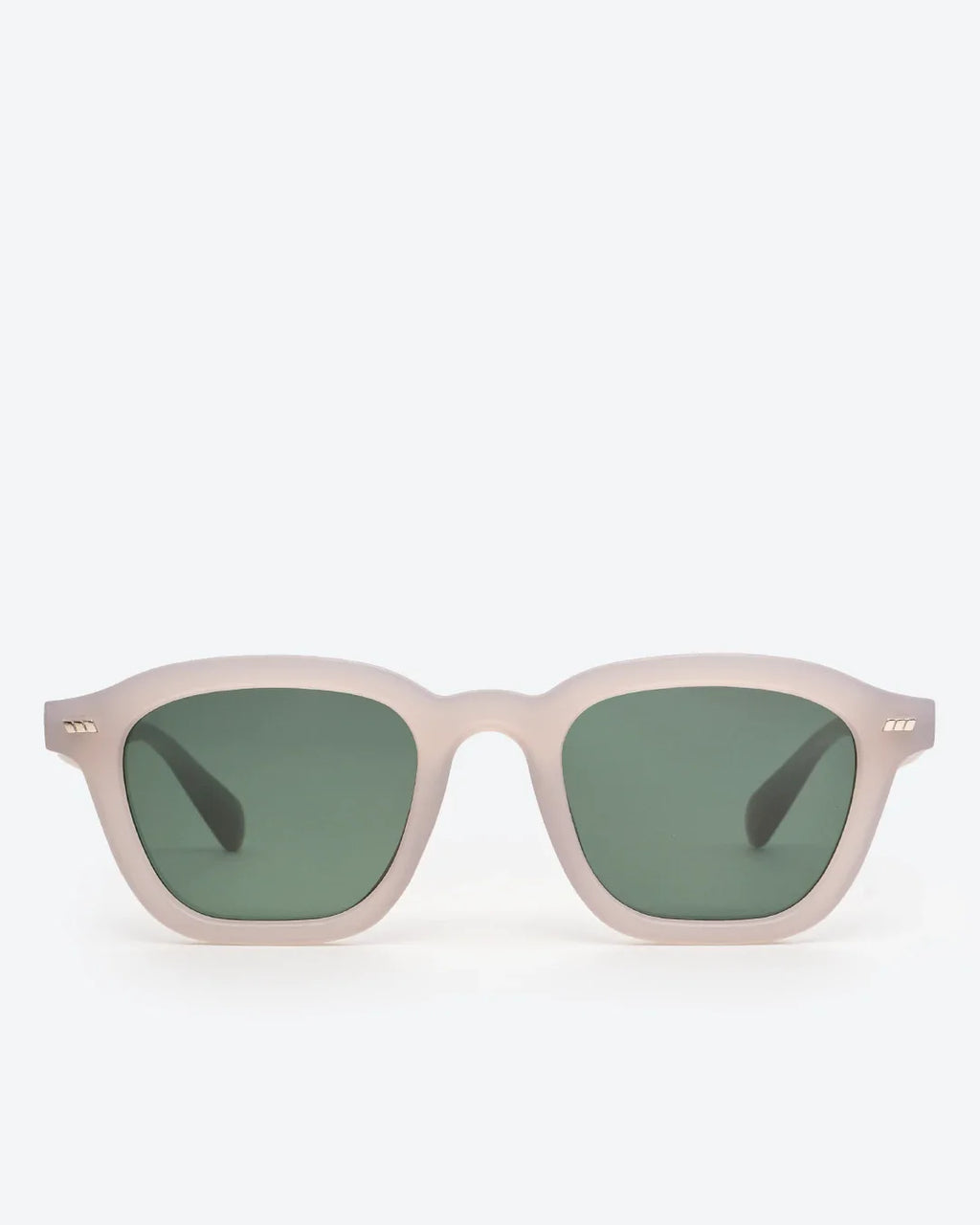 RYDER - Green Lenses, Translucent Gray Frame