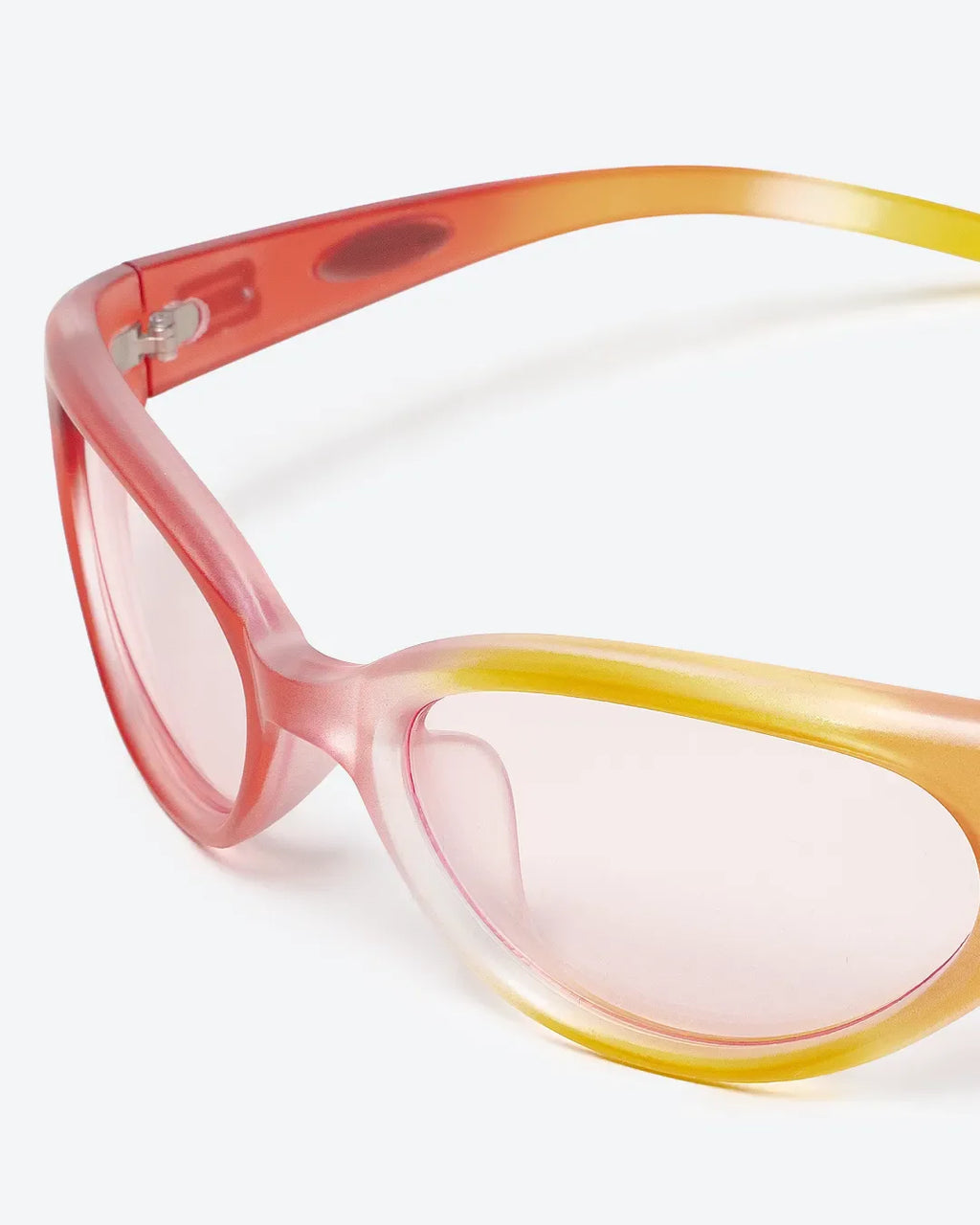 ALLURE - Pastel Pink Lenses, Multicolor Red Frame