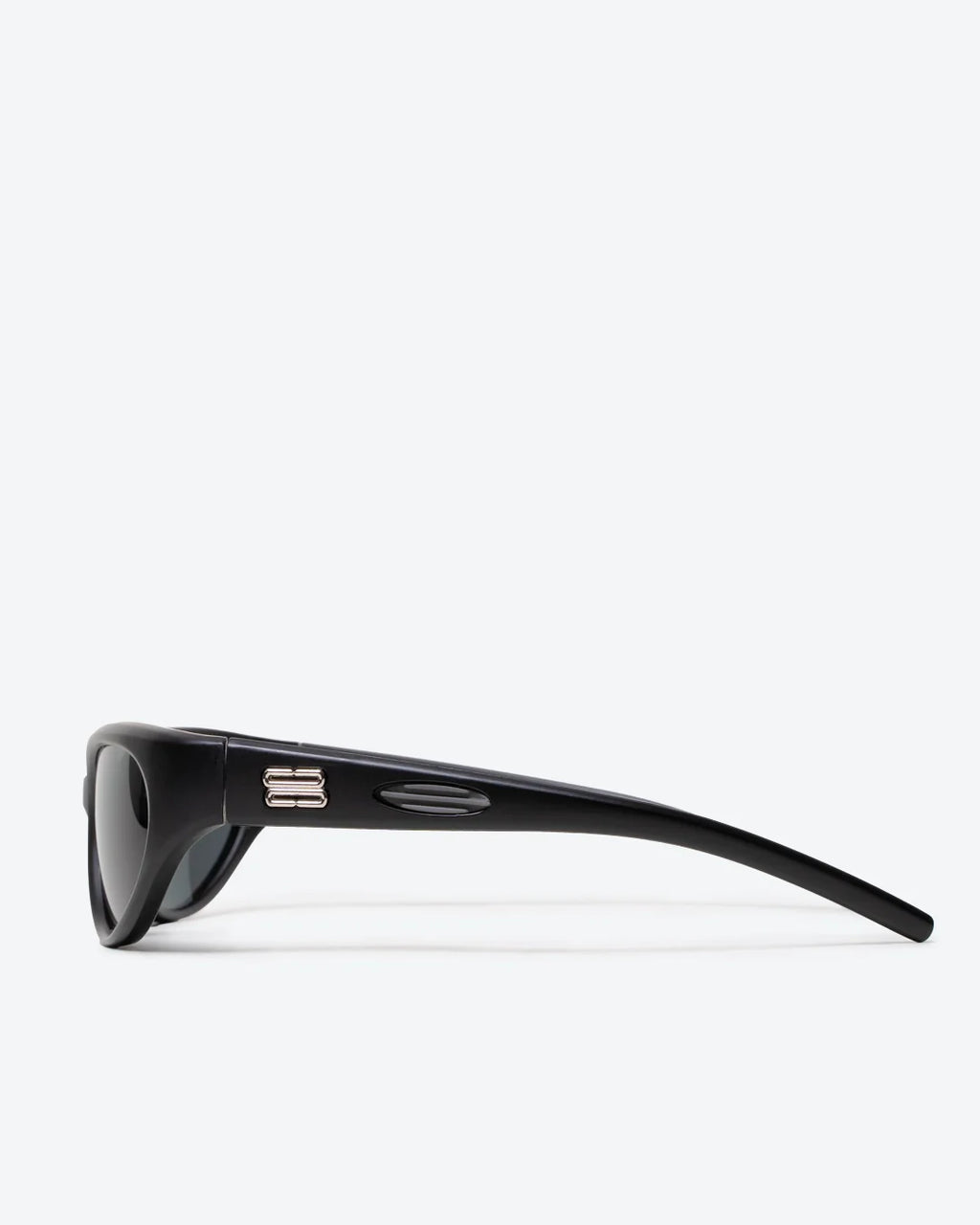 ALLURE - Black Lenses, White Frame