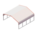 Classic Steel Carport 20'W x 20'L
