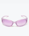 EDAT - Pastel Purple Lenses, Transparent Purple Frame