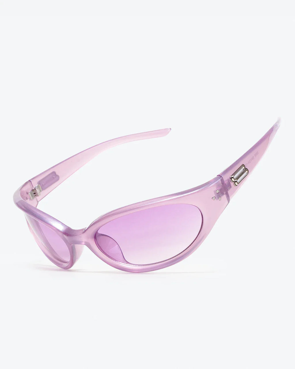 EDAT - Pastel Purple Lenses, Transparent Purple Frame