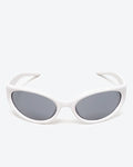 EDAT - Black Lenses, White Frame