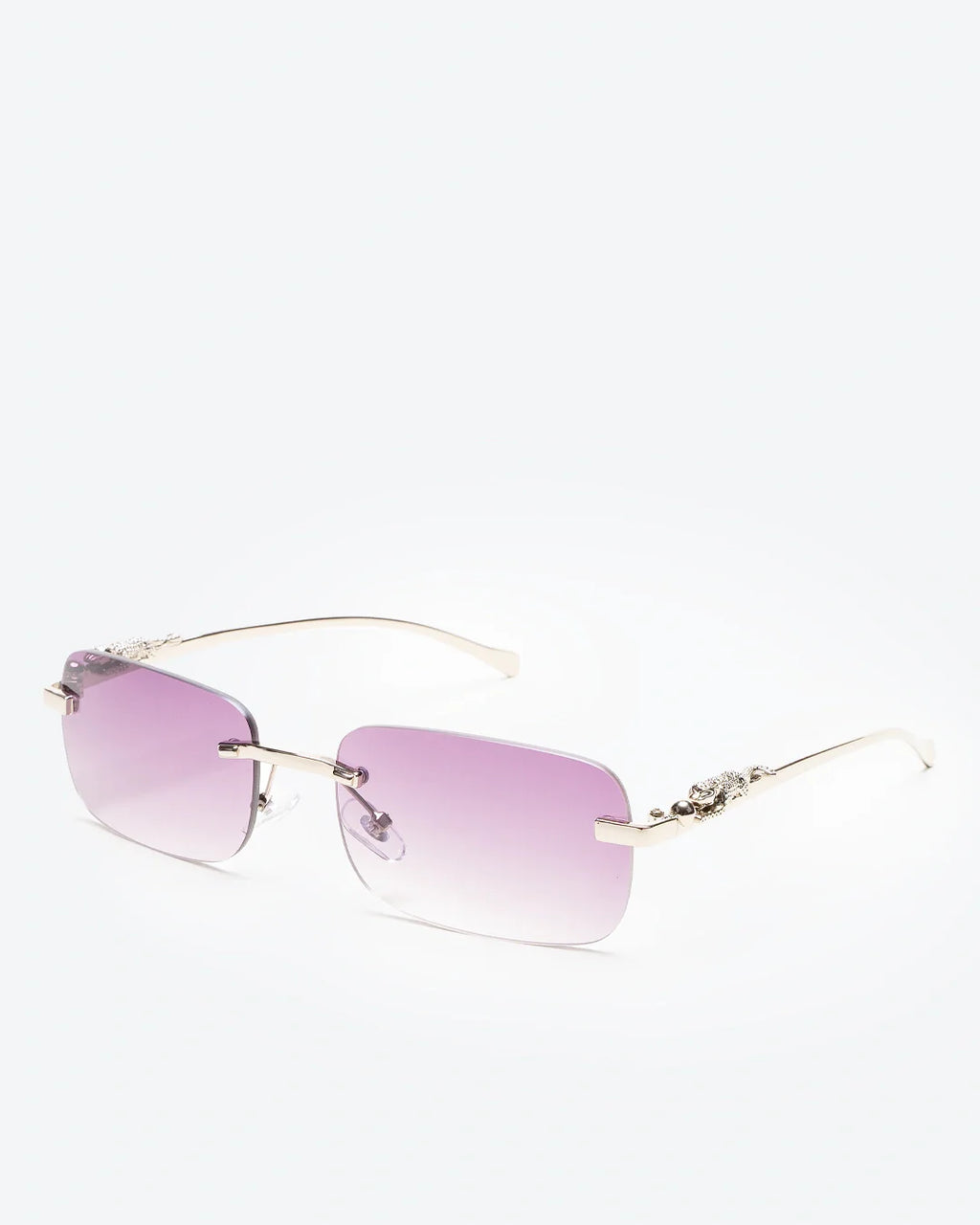 NOBLE - Ruby Lenses, Gold Chrome Frame