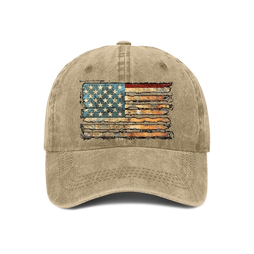 Cross-border Pure Cotton Vintage Baseball Cap Old Embroidered Cap