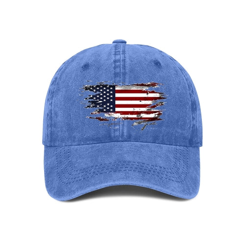 Cross-border Pure Cotton Vintage Baseball Cap Old Embroidered Cap