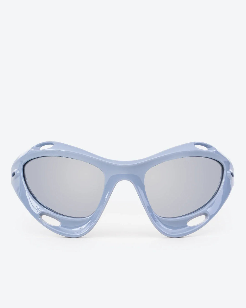 Vortex - Silver Mirrored Lenses, Slate Blue Frame