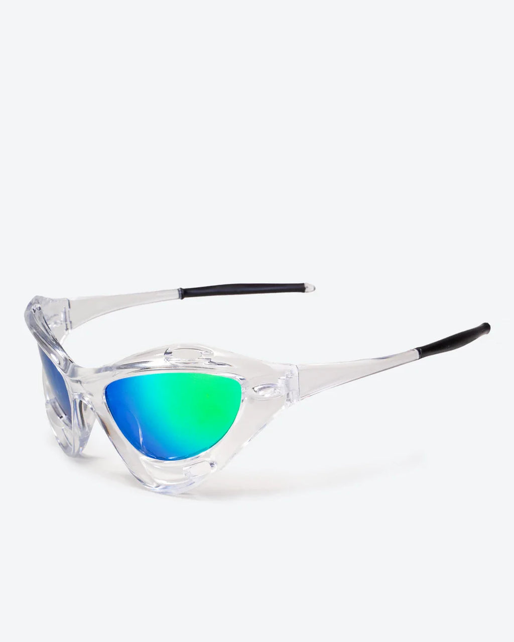 Vortex - Gold Mirrored Lenses, White Frame