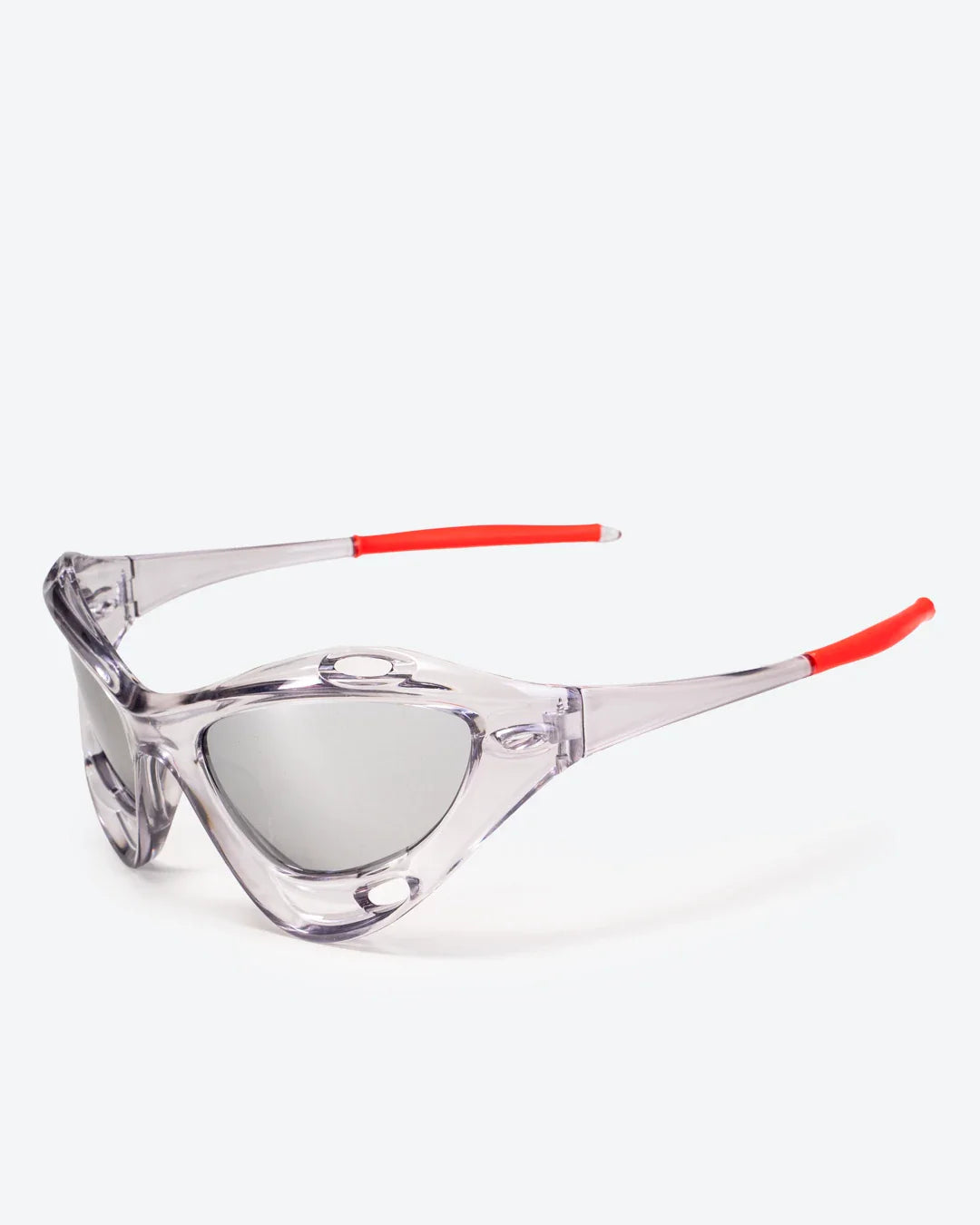 Vortex - Gold Mirrored Lenses, Red Frame