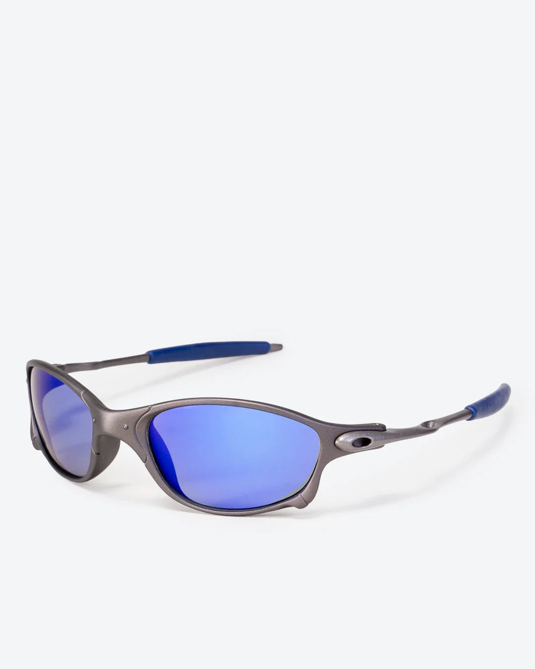 Vanguard - Blue Mirrored Lenses, Matte Silver Frame