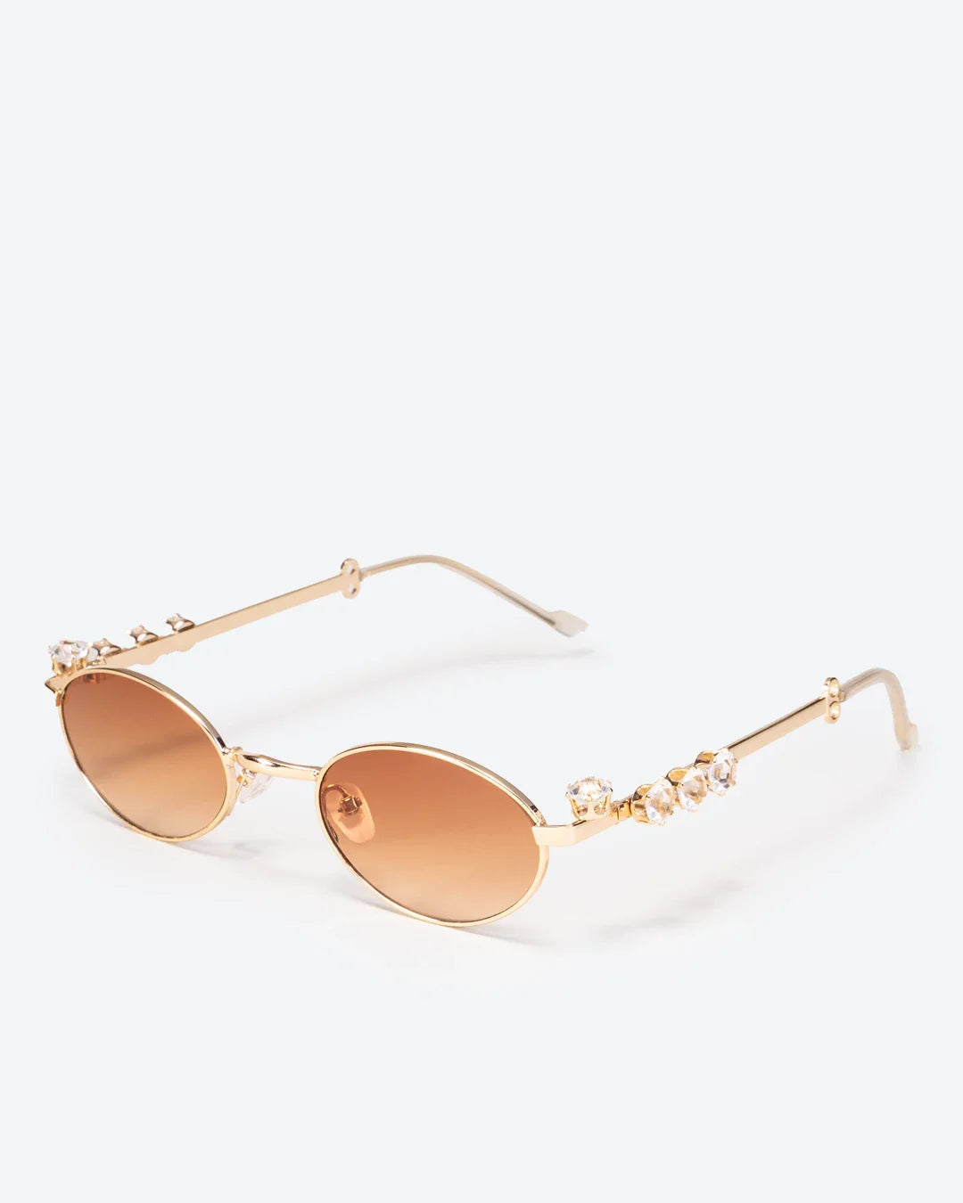 SOLEIL - Black Lenses, Gold Chrome Frame