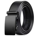 Men's Faux Leather Belt with Automatic Buckle, Fashionable, Classic,